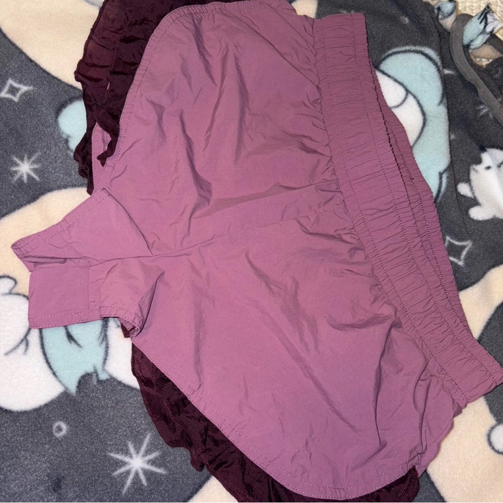 Free People Purple Athletic Shorts